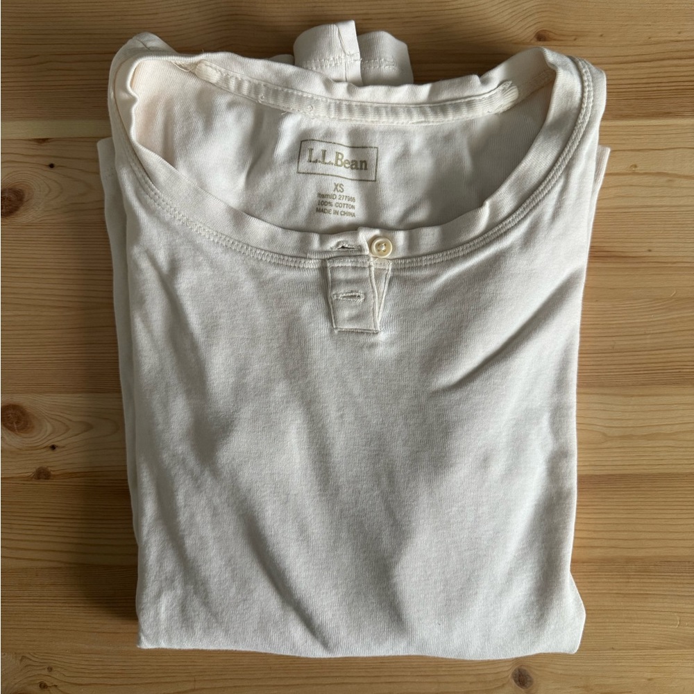 LL Bean Henley Shirt